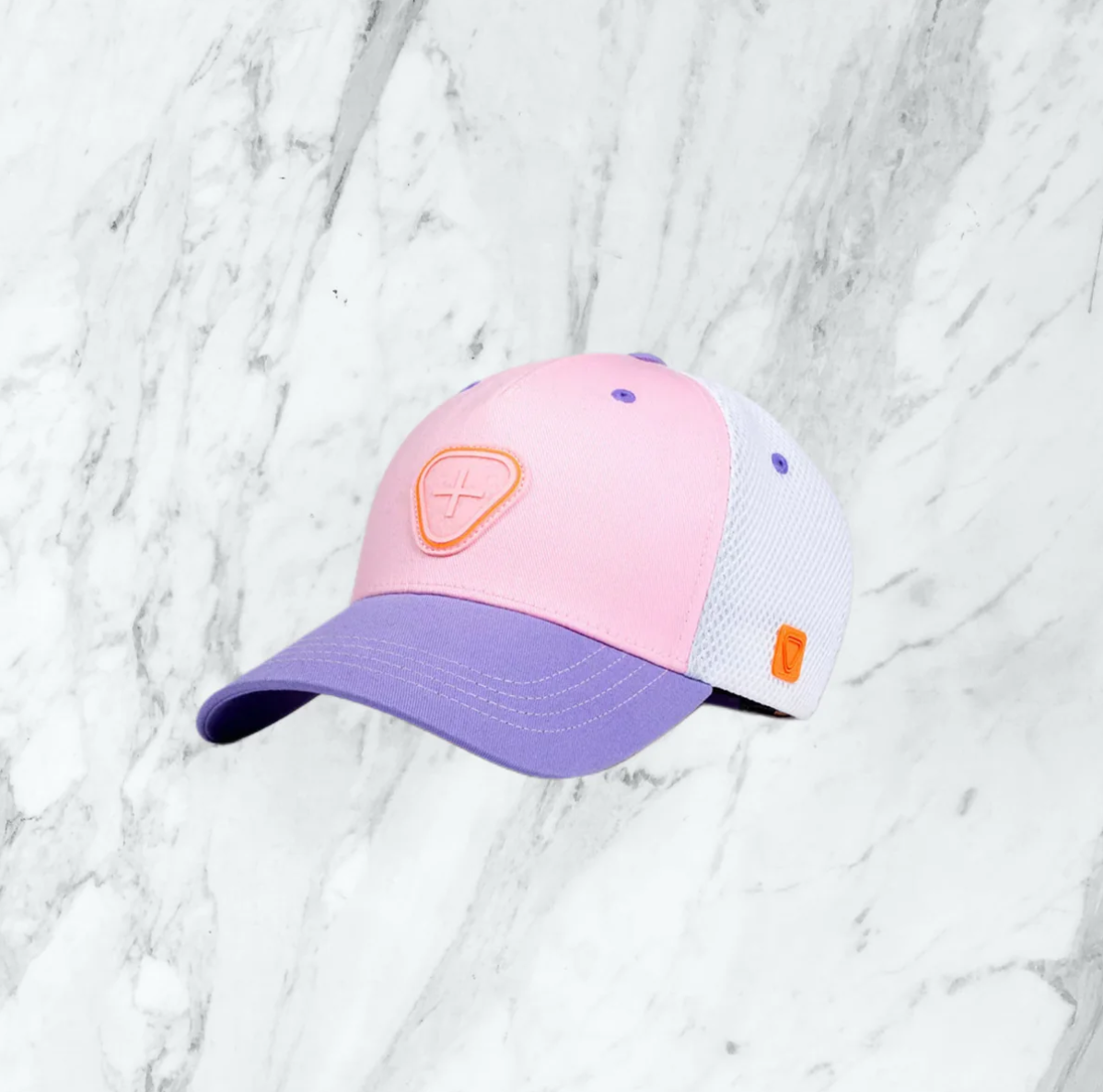Casquette Gertrude - rose/blanc/violet