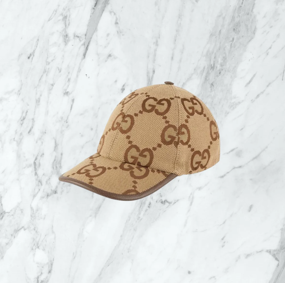 Casquette Gucci jumbo - beige