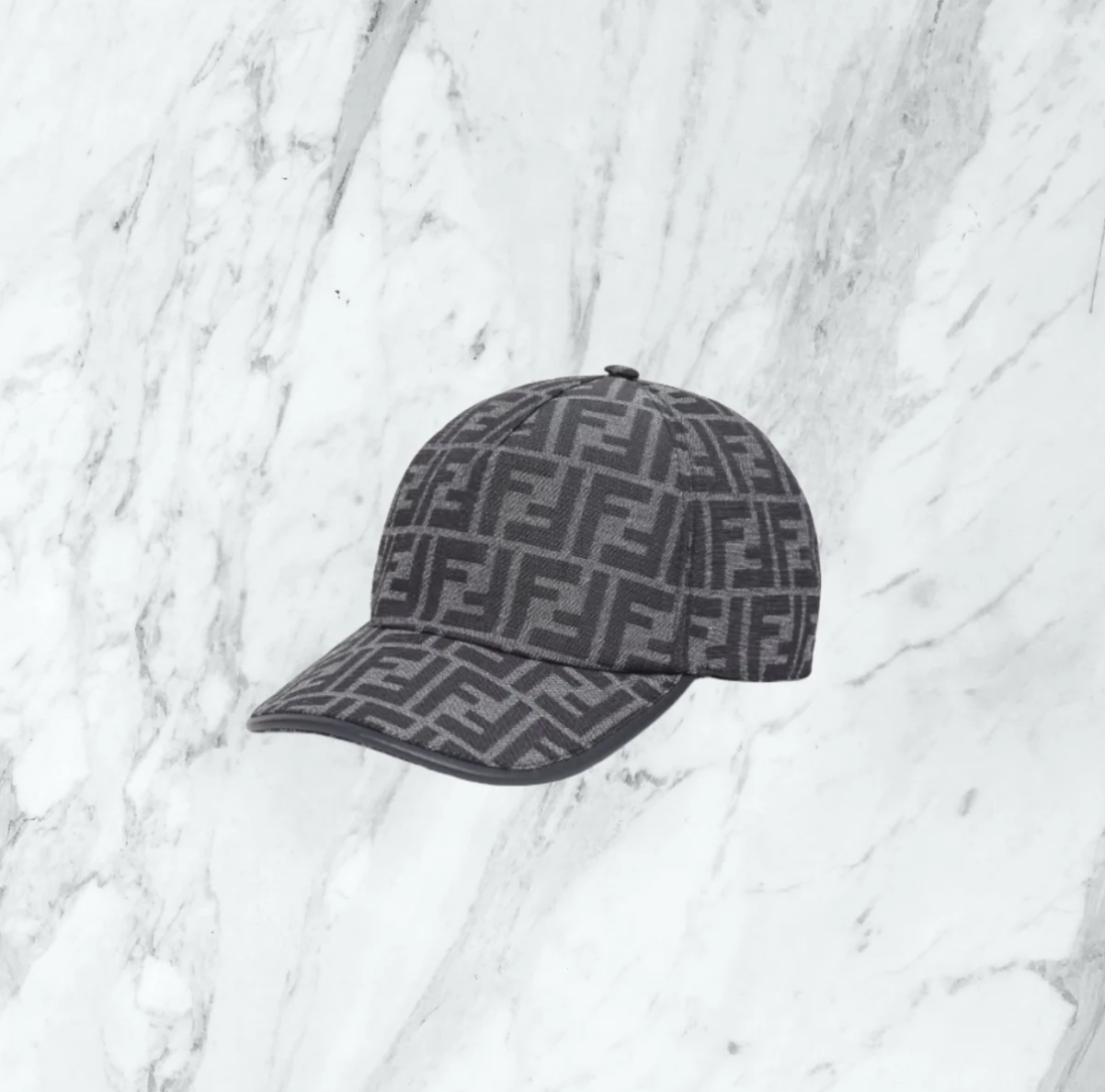 Casquette Fendi - gris/noir